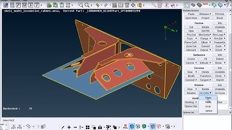 Ansa FEM shell mesh tutorial for total beginners - longer - version 1