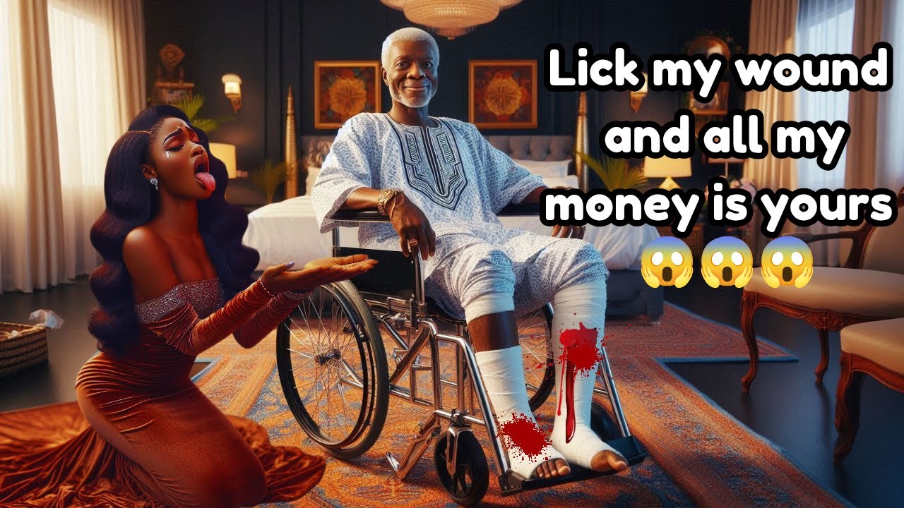 Lick my wound and all my money is yours 