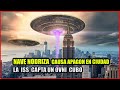 INCREIBLE NAVE Nodriza provoco apagón con rayo láser en ciudad en EE.UU Y La ISS Capta Flotilla ovni