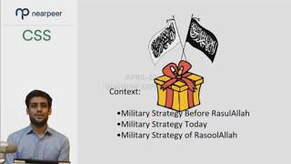 Holy Prophet as Military Strategist | Seerah | Military Strategy | Islamic Studies For CSS and PMS