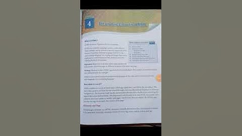 Class-8 Chapter-4 Computer Introduction to HTML (Part-2) Creating, Saving & Viewing HTML document