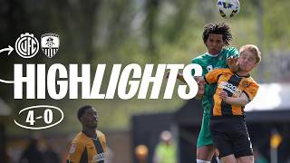 Highlights Cambridge United 4-0 Notts County