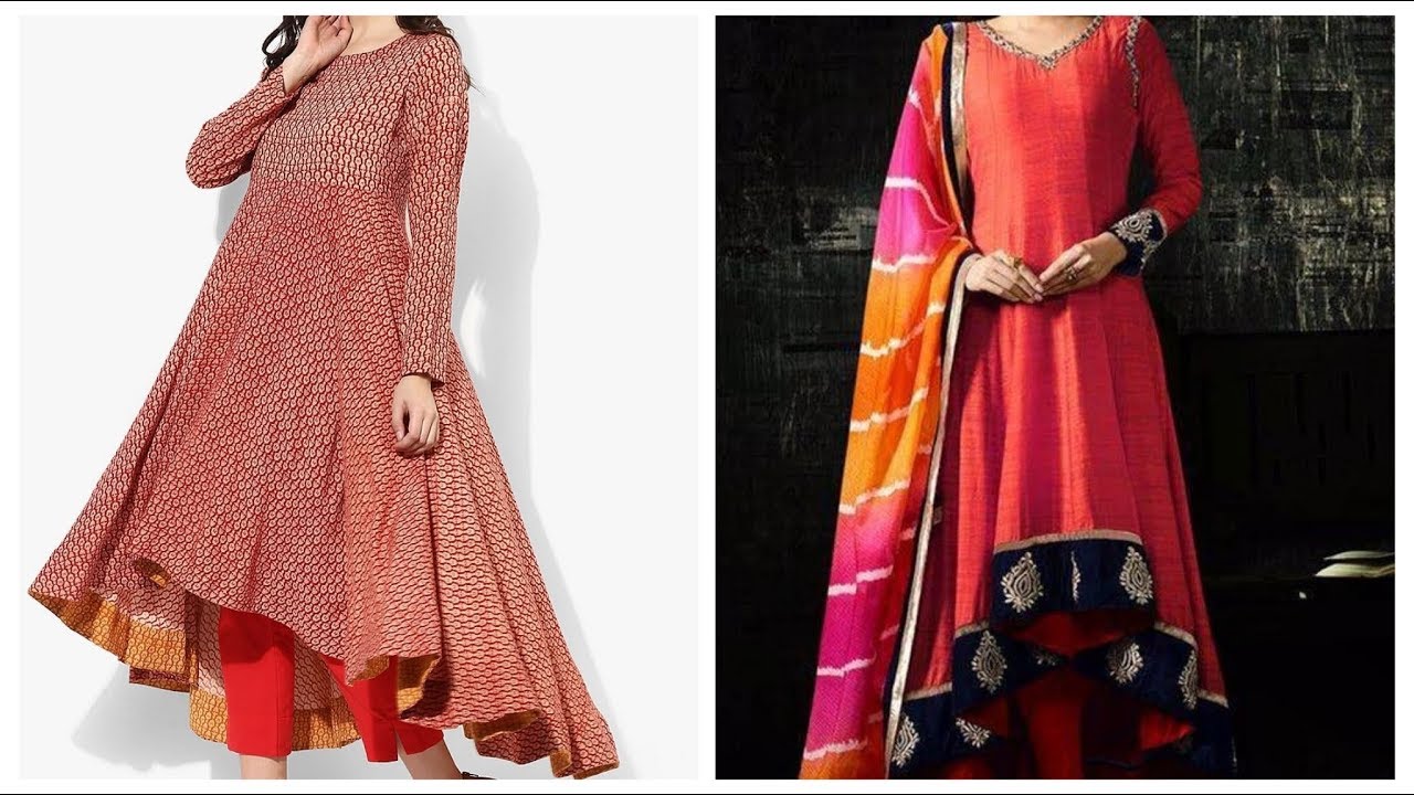 Buy Women PST Peach High Low Kurti Online at Rs. 699 | Sitayya