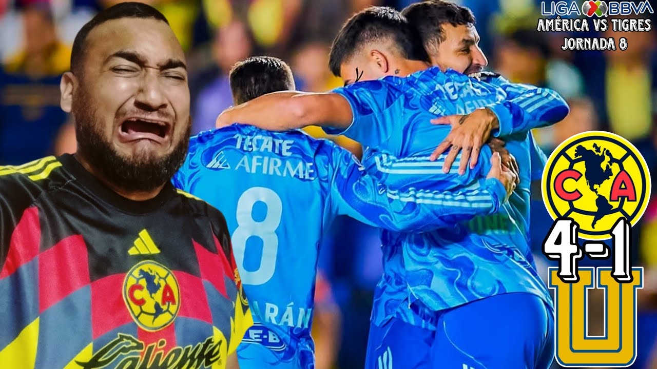 DE VUELTA A LA REALIDAD | America vs Tigres Reaccion | Jornada 8 