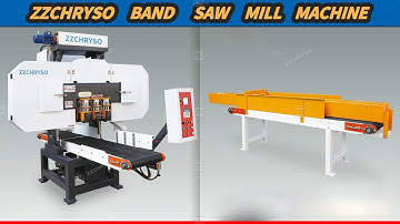 ZZCHRYSO Vertical Band Saw Mill Machine For Thin And Thick Wood Expensive Wood