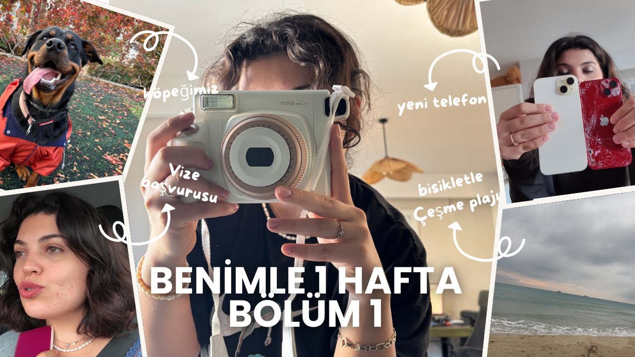 İlk Vlog | Bizim Evin Halleri, Yeni Telefon, Vize Başvurusu, Bisikletlerle Plaj