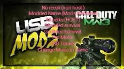 Mods Usb Mw3 Backup No jailbreak