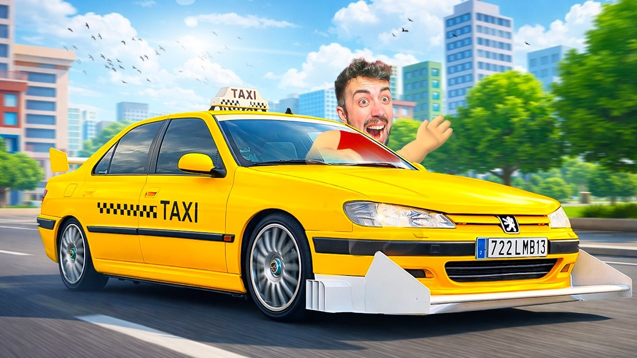 ME CONVERTÍ en TAXISTA durante 24H en Taxi Boss