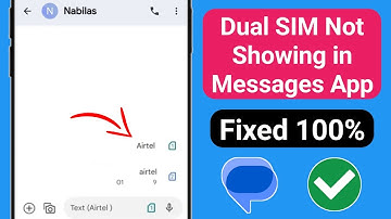 Dual SIM Option Missing From Message App 2025 | Change Default SIM For Message in Android 