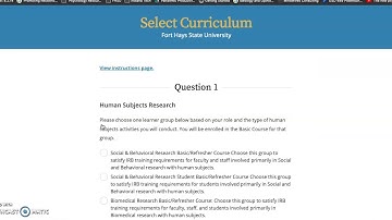 CITI Social, Behavioral, and Education: Responsible Conduct of Research Access