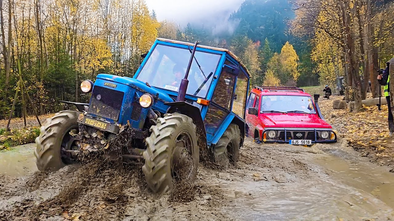 Хэллоуинское Внедорожное Шоу - Трактор Против Внедорожника | 4x4