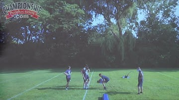 How Brad Seaburg Trains Football Quarterbacks to Press the C-Gap!