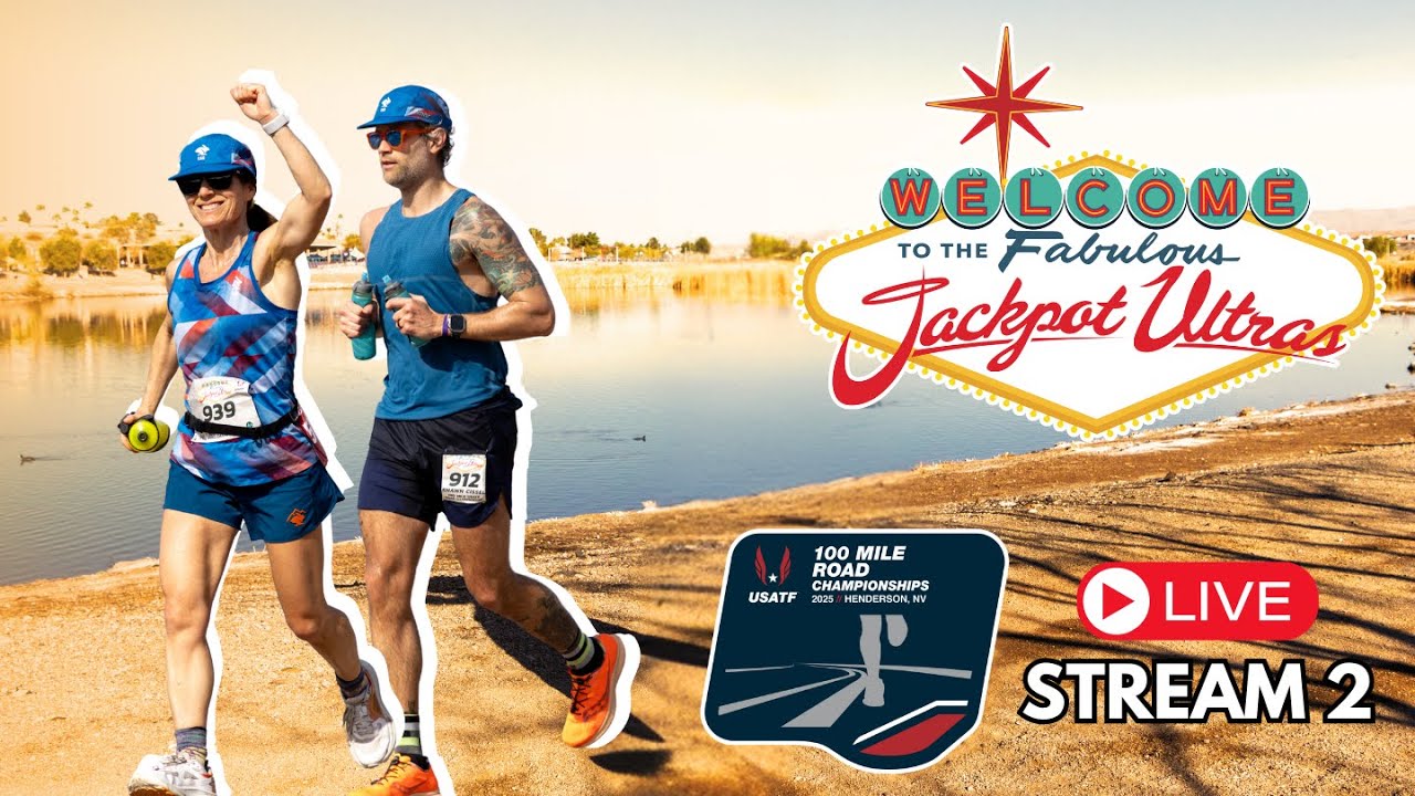 2025 Jackpot Ultras: USATF 100 Mile Championship LIVE | Stream 2 Podium Finishes