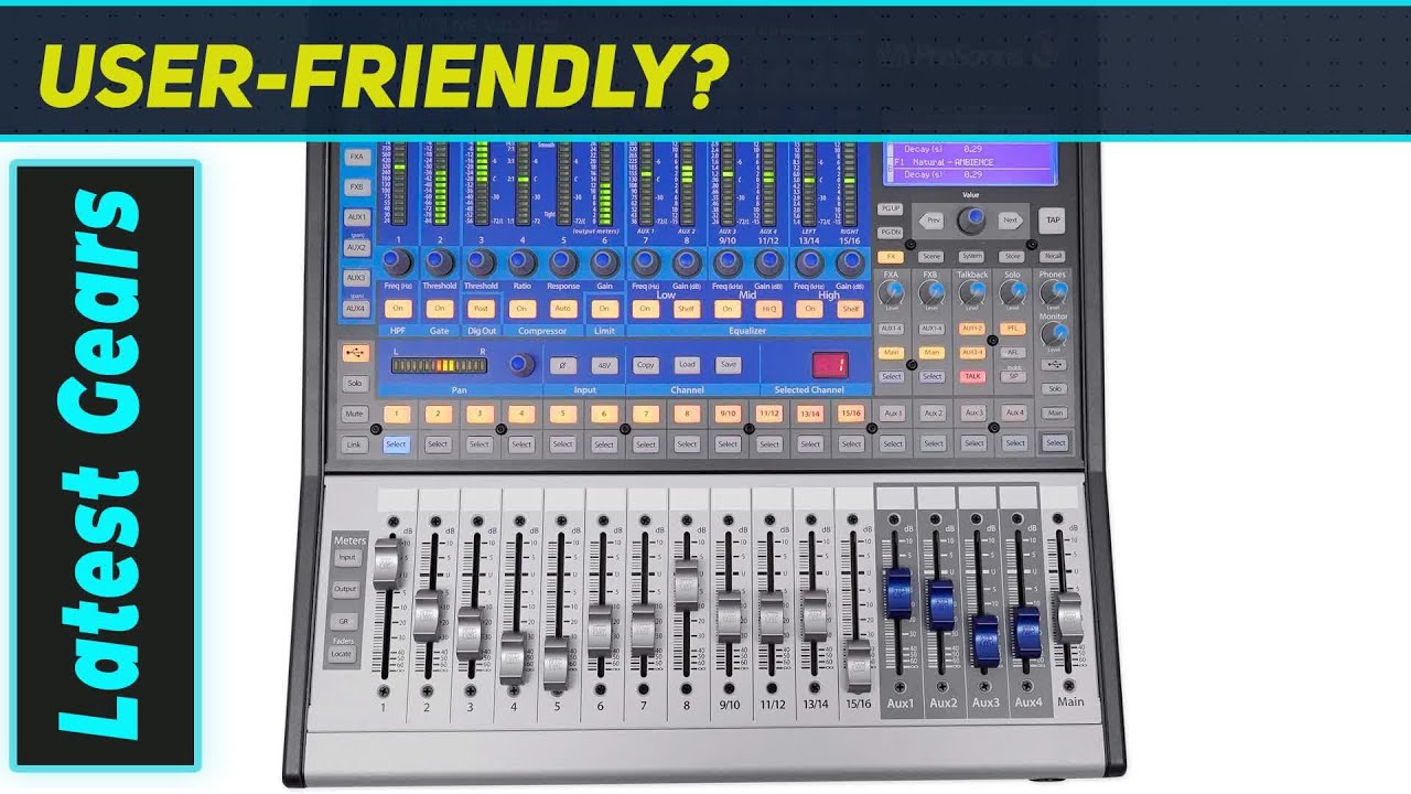 Presonus StudioLive 16.0.2: лучший микшер для живого звука и студии!