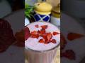 स्ट्रॉबेरी बनाना मखाना शेक 🍓🍌 | बच्चों के लिए हेल्दी और थिक शेक!||#recipe #shortvideo #shake