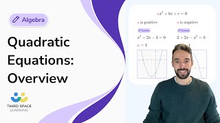 Quadratic Equations: Overview | GCSE Maths | Third Space Learning