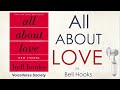 Audiobook all about love by bell hooks