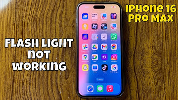 How to Fix Flash light not working iPhone 16 Pro Max #new