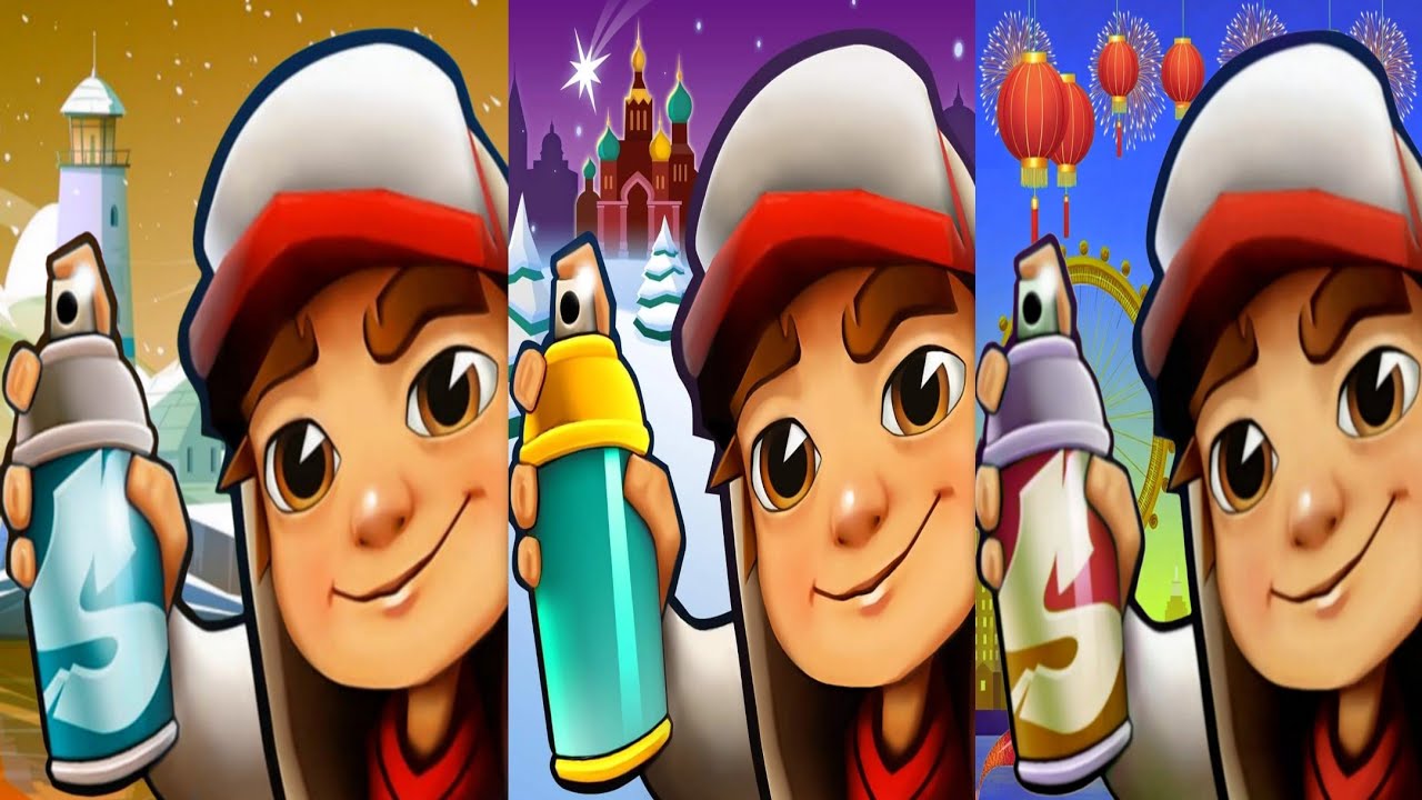 SUBWAY SURFERS ICELAND 2016 🆚 SAINT PETERSBURG 2020 🆚 LONDON LUNAR NEW YEAR LUCKY CREATURES 2026