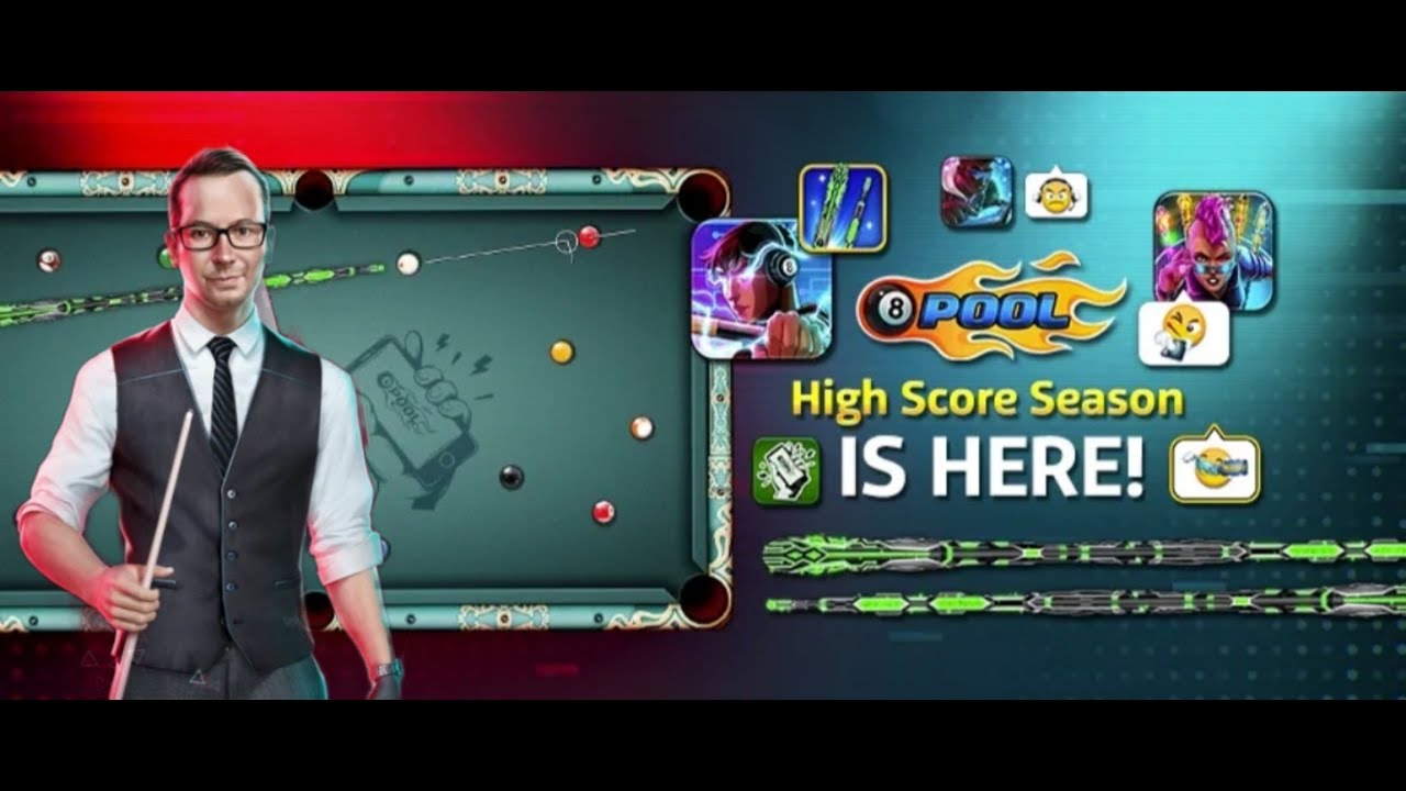 Venom Trickshot Win Streak! 🔥 Exclusive High Score Pool Pass Season - Part 1 | 8 Ball Pool