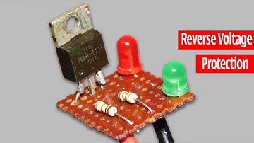 Reverse Polarity Protection Circuit With LED Indicator