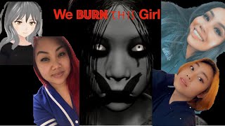 BURNING the GRUDGE! Gamer Girls play Pacify Multiplayer Horror Game