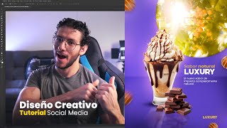 Crea Diseños SOCIAL MEDIA INCREÍBLES en minutos con PHOTOSHOP