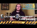 Critique chronique confinement  top 5 meilleurs documentaires recommandations