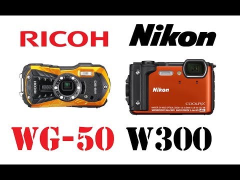 Ricoh WG-50 vs Nikon Coolpix W300