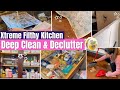 SUPER FILTHY KITCHEN DEEP CLEAN & DECLUTTER | Cleaning & Decluttering Motivation
