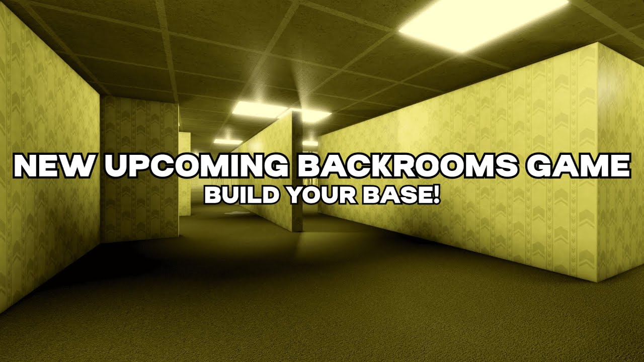 New Upcoming Roblox Backrooms Game YouTube 