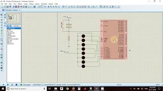 8051 Running LED