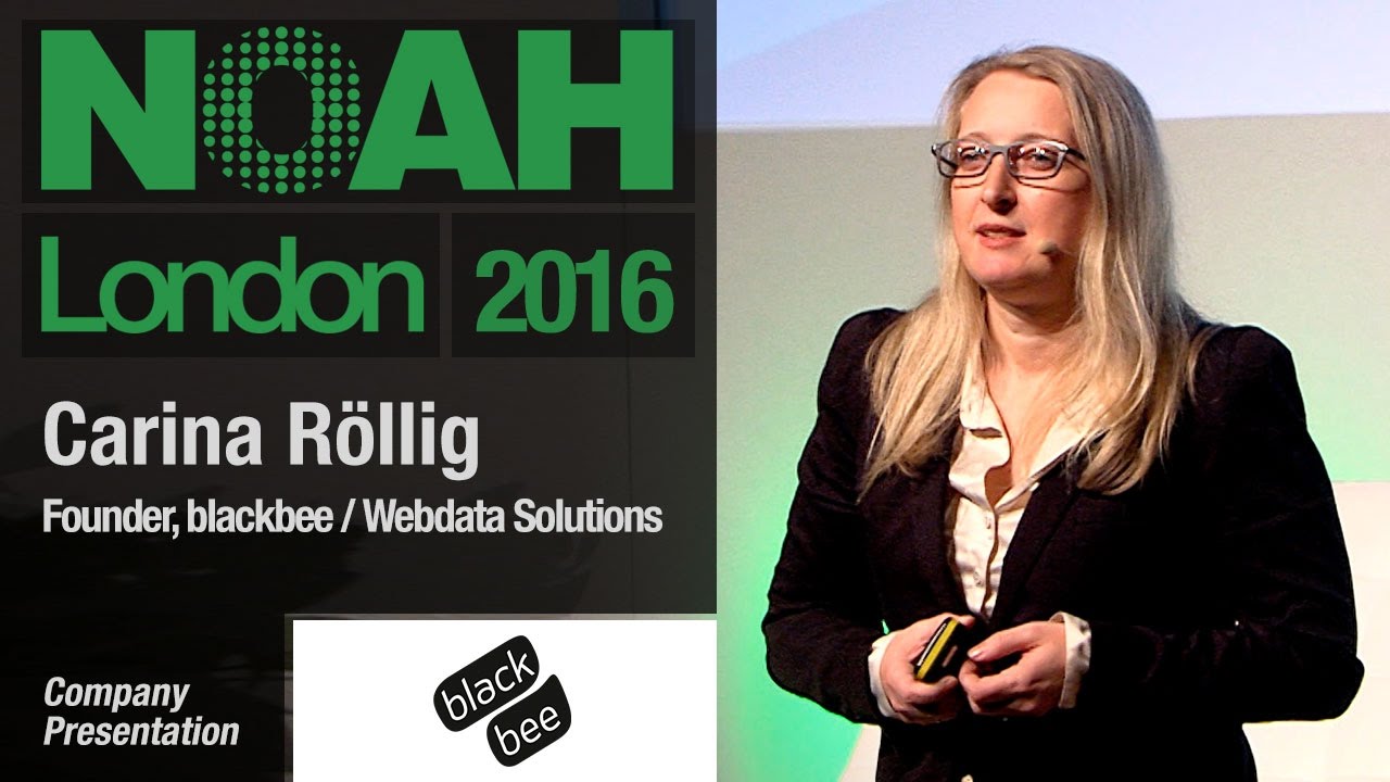 Carina Röllig, blackbee - NOAH16 London