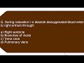 Circulatory system Mcqs | Part 3 | Heart mcq