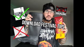 FESTIVAL TIPS FOR DOWNLOAD 2023