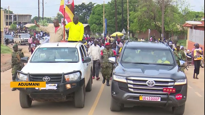 Minister Balaam Urges Adjumani to Back Rt. Hon. Moses Ali at Nomination Rally
