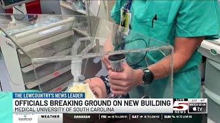 VIDEO: MUSC officials break ground on a new College of Health Professions building