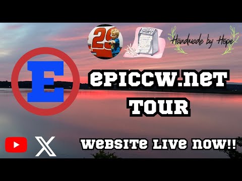 epiccw.net website tour | website live now