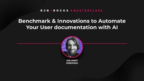 Automate User Documentation with AI: Benchmarks, Innovations & Real-World Use Cases