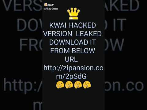 KWAI Hacked Apk 100 Working Download Fast Before The Link Get Blocked