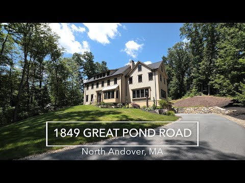 1849 Great Pond Road, North Andover, MA home video tour