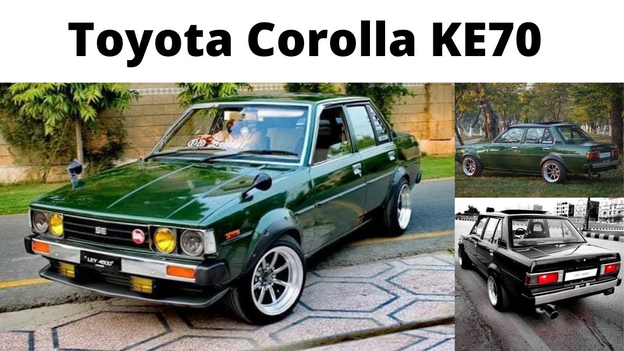 Toyota Corolla Ke70 Modified In Pakistan Drift King 1982 Model Youtube