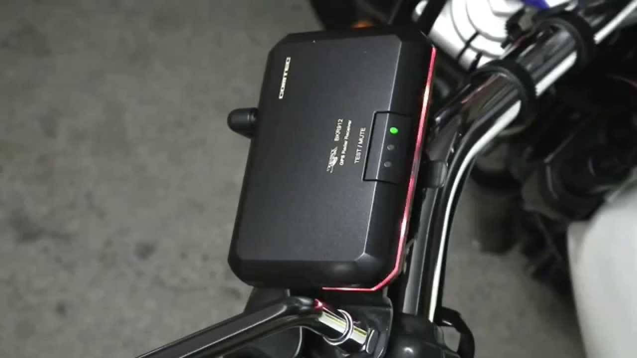 BKR912 未使用品BKR912 GPS搭載レーダー探知機 バイク用レーダー 車 
