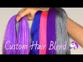 Custom Braiding Hair Color Blend | Unicorn Blend | Giveaway?