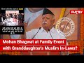 FACT CHECK: Does Viral Video Show Mohan Bhagwat at Family Event with Granddaughter's Muslim In-Laws?