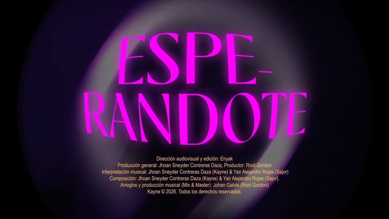 Watch Esperandote - Kayne, Sajor & Roid (Video Oficial) on YouTube Watch Esperandote - Kayne, Sajor & Roid (Video Oficial) on YouTube