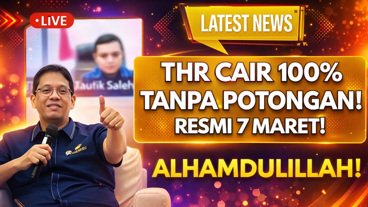 BREAKING NEWS! THR Pensiunan 2026 Cair 100% Tanpa Potongan – PNS, TNI Polri & Janda Duda Wajib Tahu!