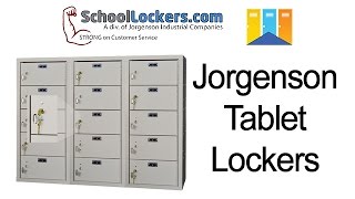 Tablet Lockers by Jorgenson | SchoolLockers.com