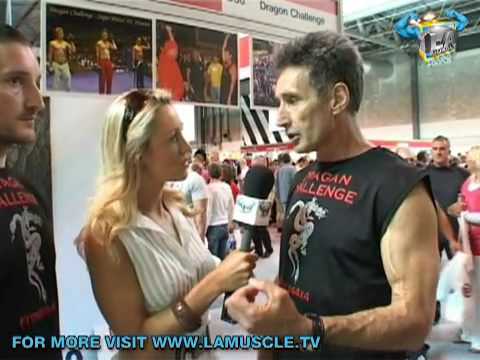 Hot Gladiator Caroline Pearce at the Body Power Sh...