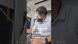 My Event photography essentials😁😁😁 #photography #eventphotographer #myessentials